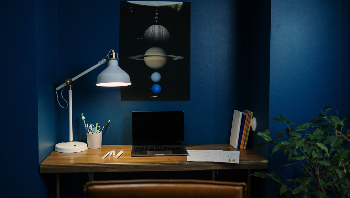 Basement Home Office